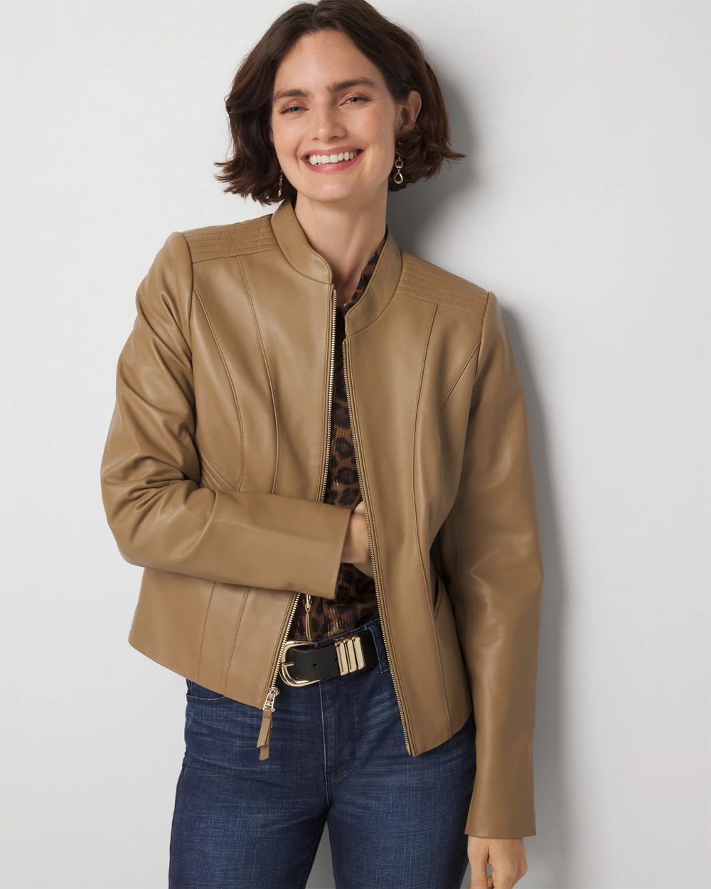 Moto Leather Jacket White House Black Market